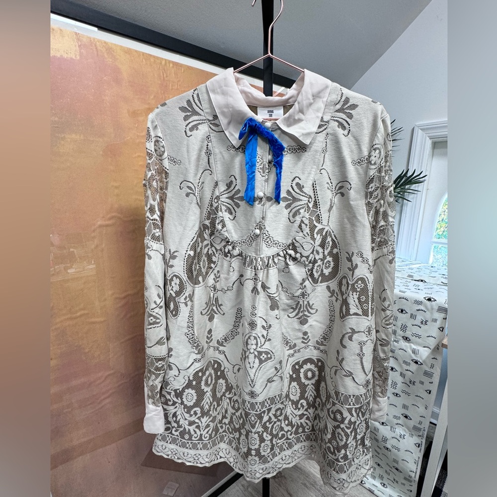 Anna Sui for Target 20th anniversary collection Lace Babydoll Dress with Bow